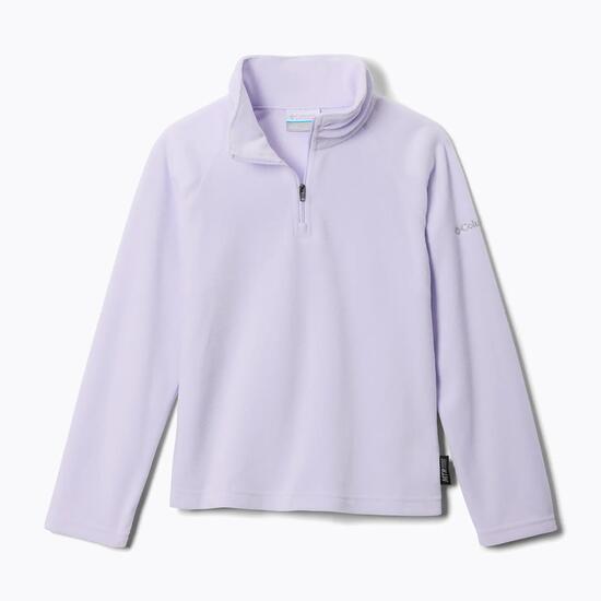 Sweat polaire pour enfant Columbia Glacial Fleece Half Zip Purple Tint