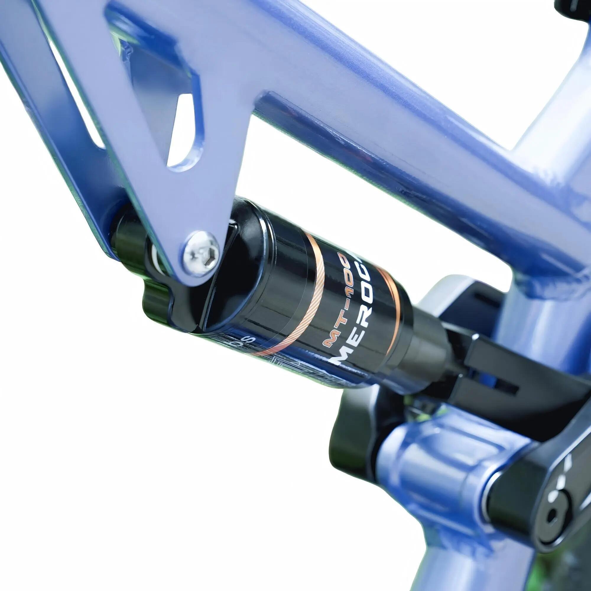 Bicicletta elettrica fuoristrada Rover biammortizzata batteria 52V 15.6Ah 95Nm 4/9