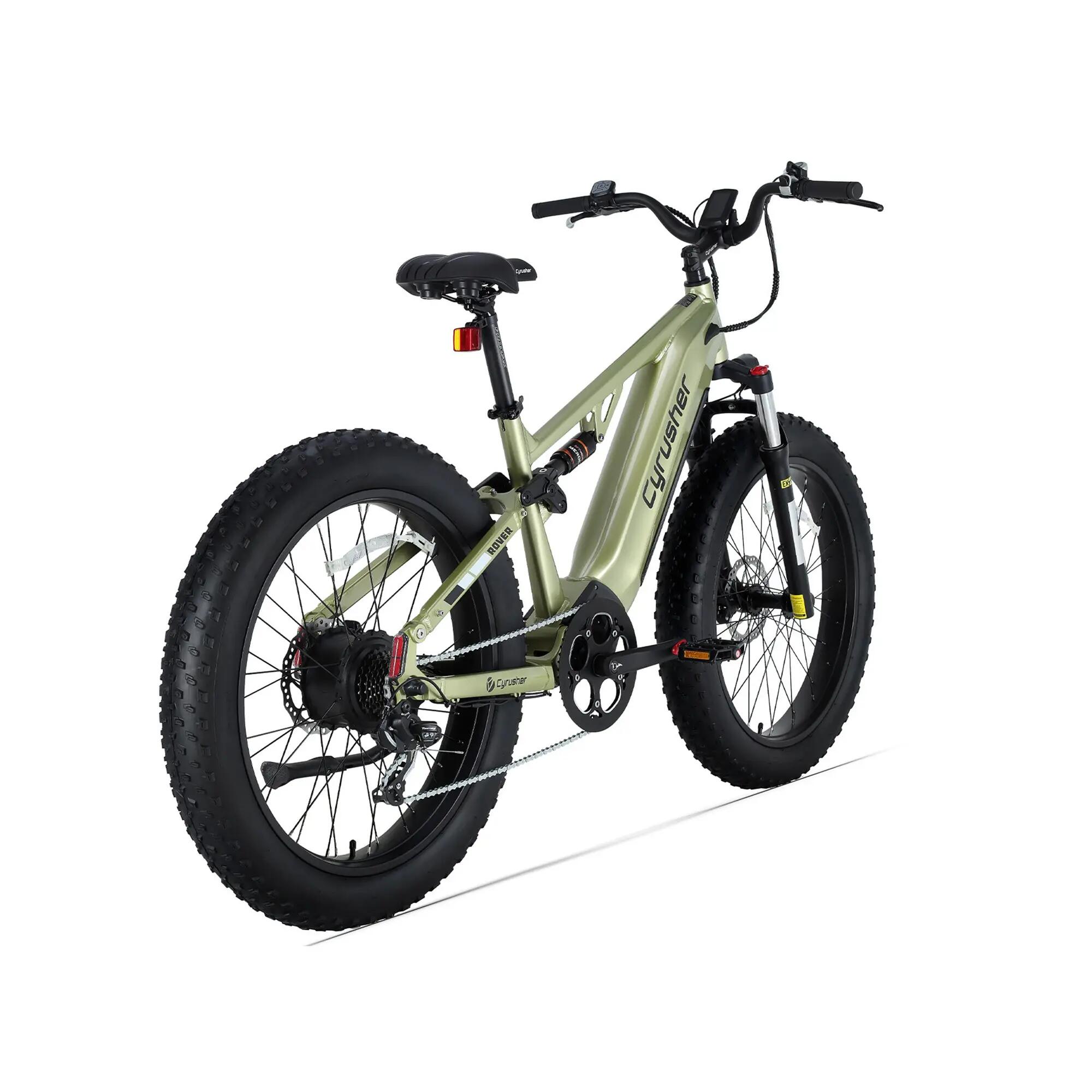 Bicicletta elettrica fuoristrada Rover biammortizzata batteria 52V 15.6Ah 95Nm 3/9