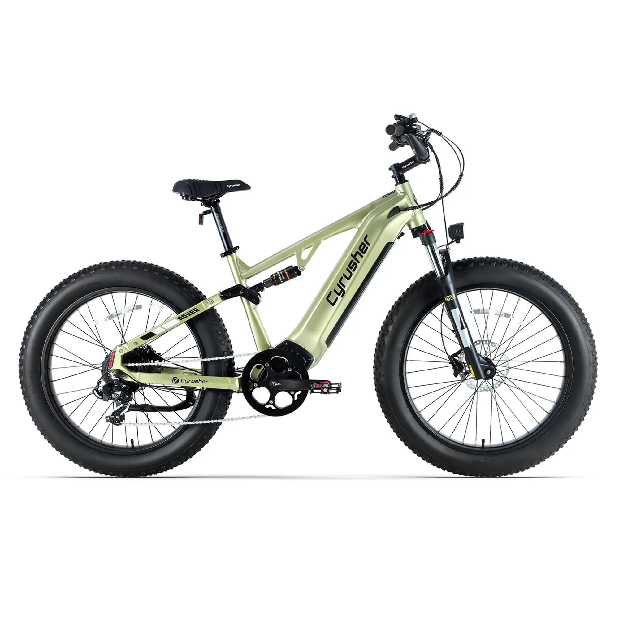 Bicicletta elettrica fuoristrada Rover biammortizzata batteria 52V 15.6Ah 95Nm 2/9