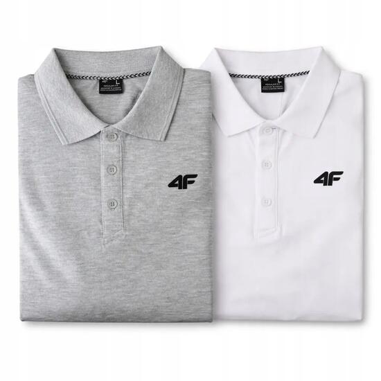 KOMPLET KOSZULEK POLO 4F T-SHIRT MĘSKI ZESTAW 2 SZTUKI