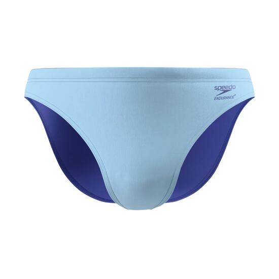 Slip De Bain Uni À Taille Ajustable Homme (Bleu Clair)