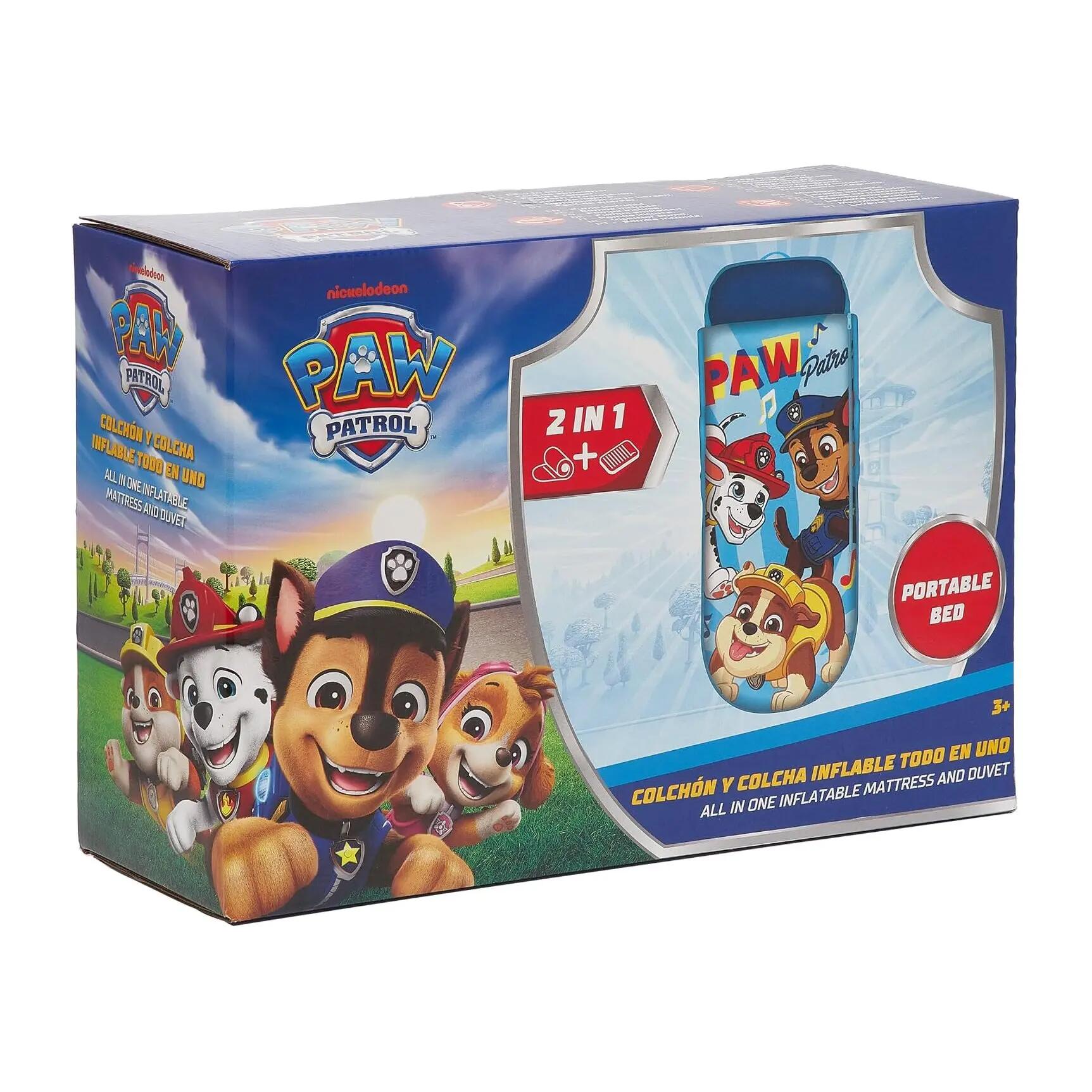 Kinderschlafsack mit Luftmatratze Paw Patrol 150x62x20cm 5/5
