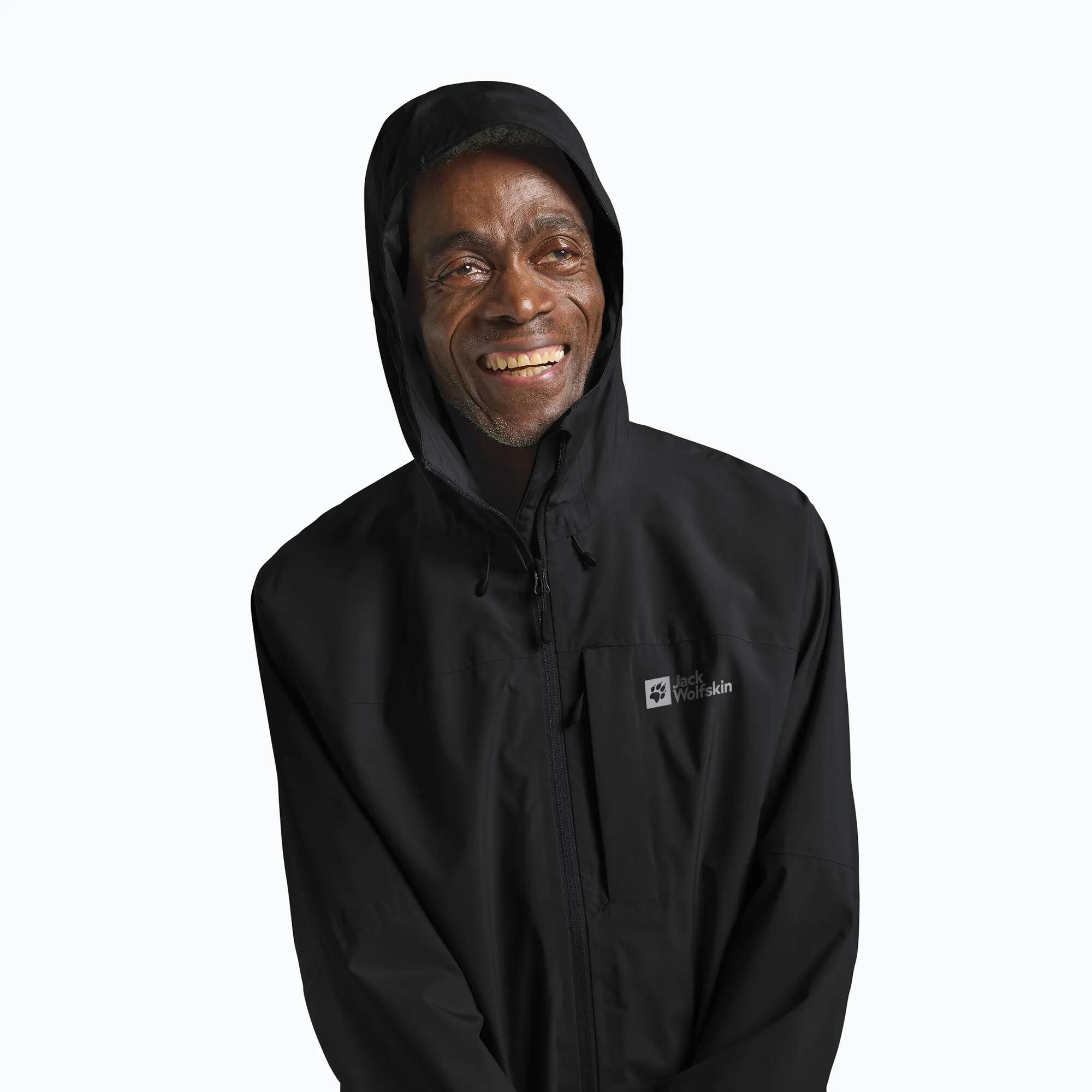 Herren-Regenjacke Jack Wolfskin Tempest 2l 5/7