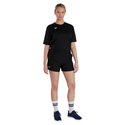 Dames club shorts (zwart)