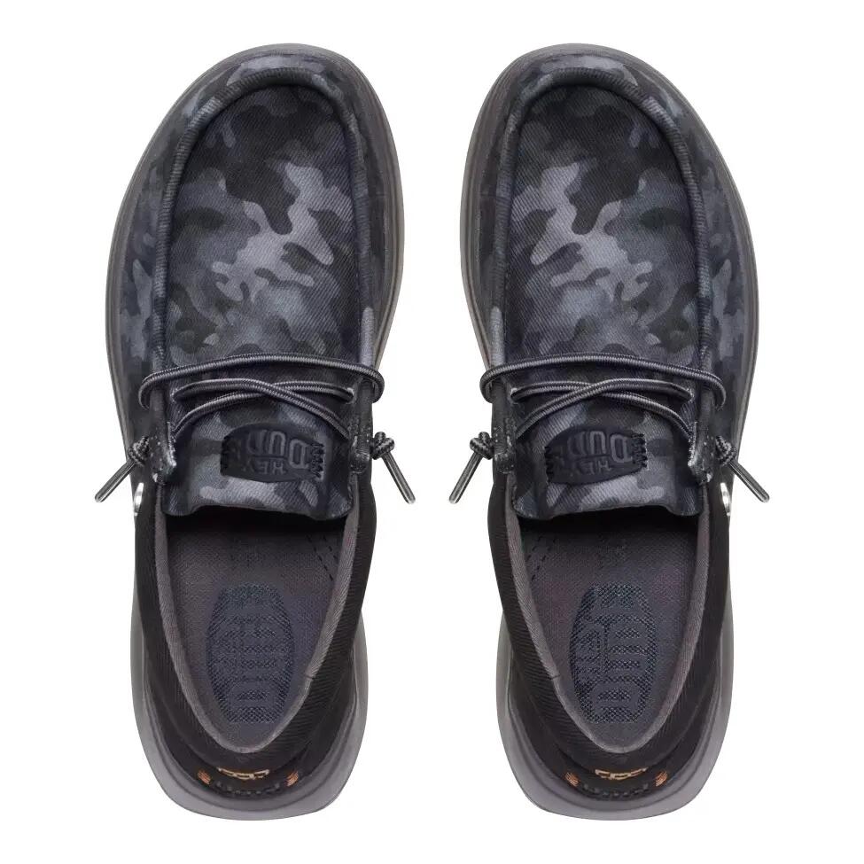 HeyDude Męskie Mokasyny Wally Comf Worn Twill 5/6
