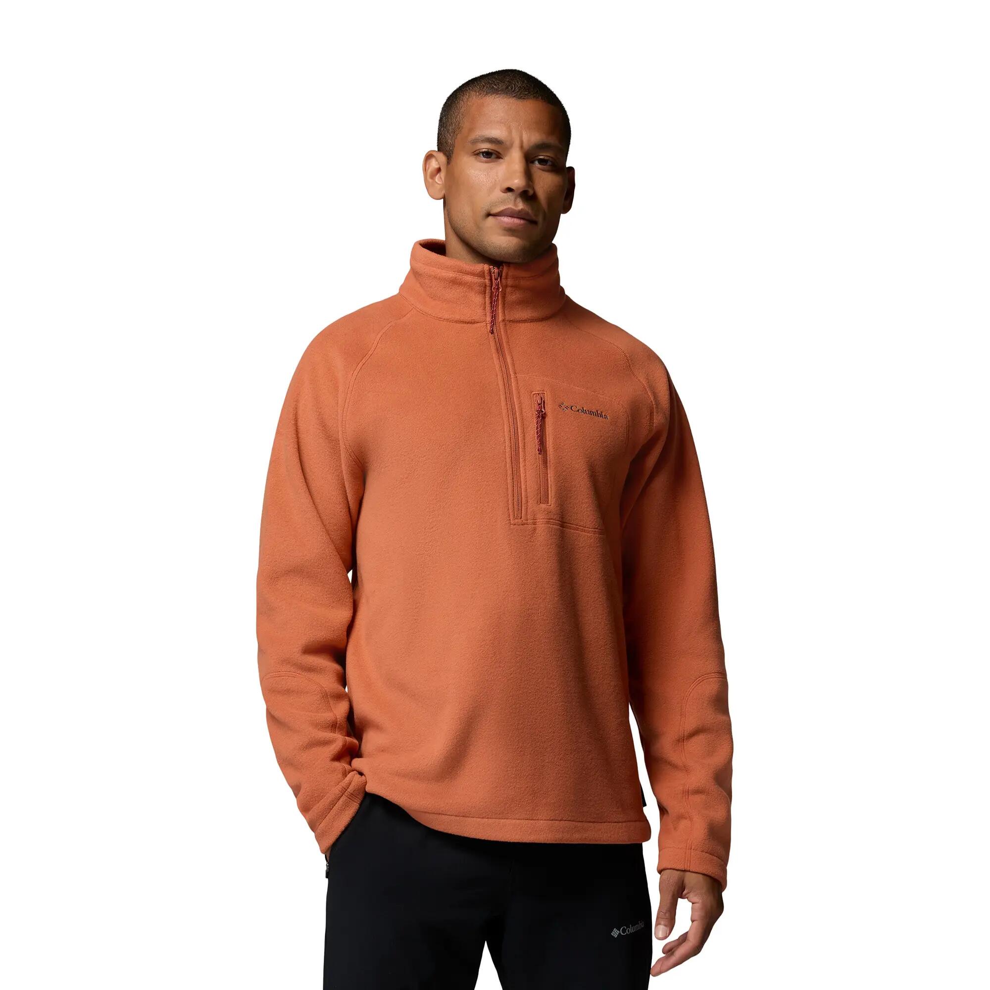 Bluza polarowa męska Columbia Fast Trek III Half Zip Teak Brown 6/6