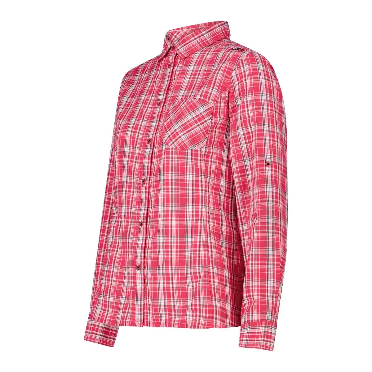 Chemise manches longues à carreaux femme CMP 3/3