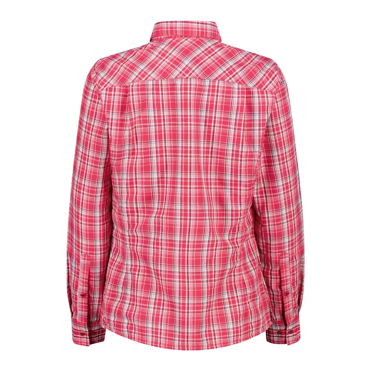 Chemise manches longues à carreaux femme CMP 2/3