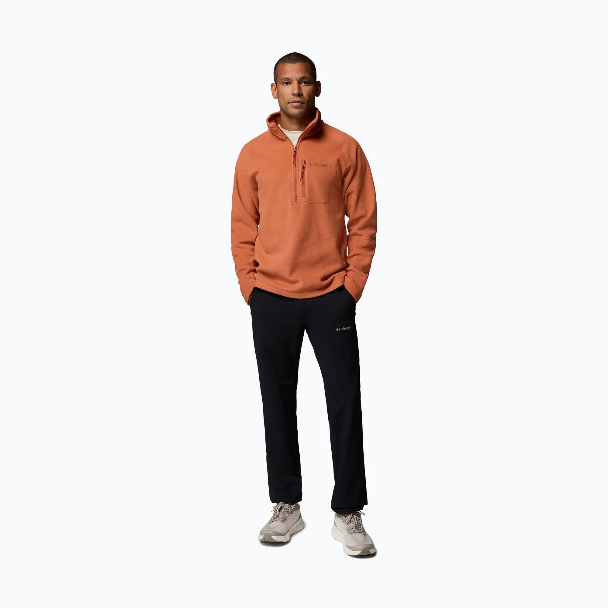 Bluza polarowa męska Columbia Fast Trek III Half Zip Teak Brown 2/6