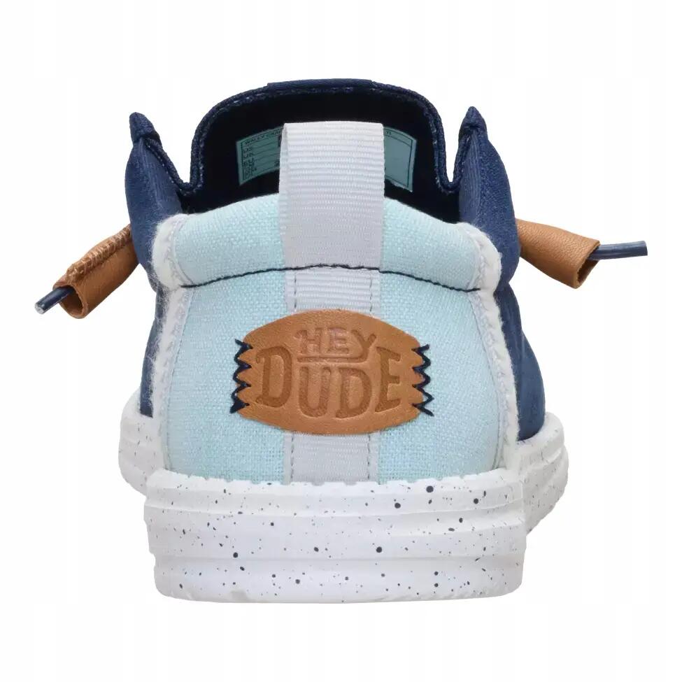 HeyDude Męskie Mokasyny Wally Summer Linen 5/6