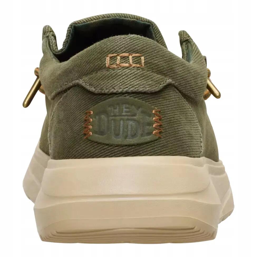 HeyDude Męskie Mokasyny Wally Comf Worn Twill 5/6