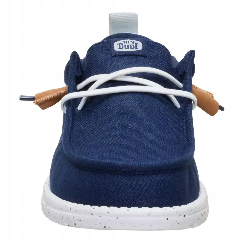 HeyDude Męskie Mokasyny Wally Summer Linen 4/6