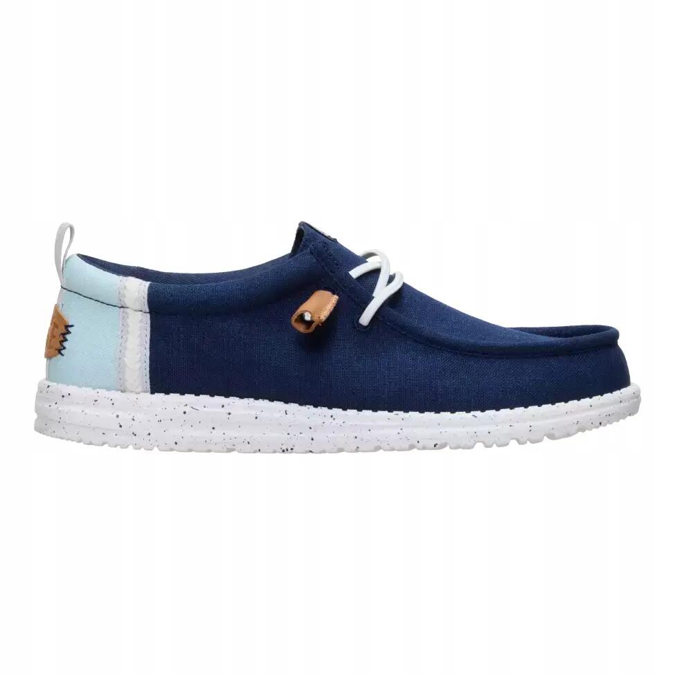 HeyDude Męskie Mokasyny Wally Summer Linen 2/6
