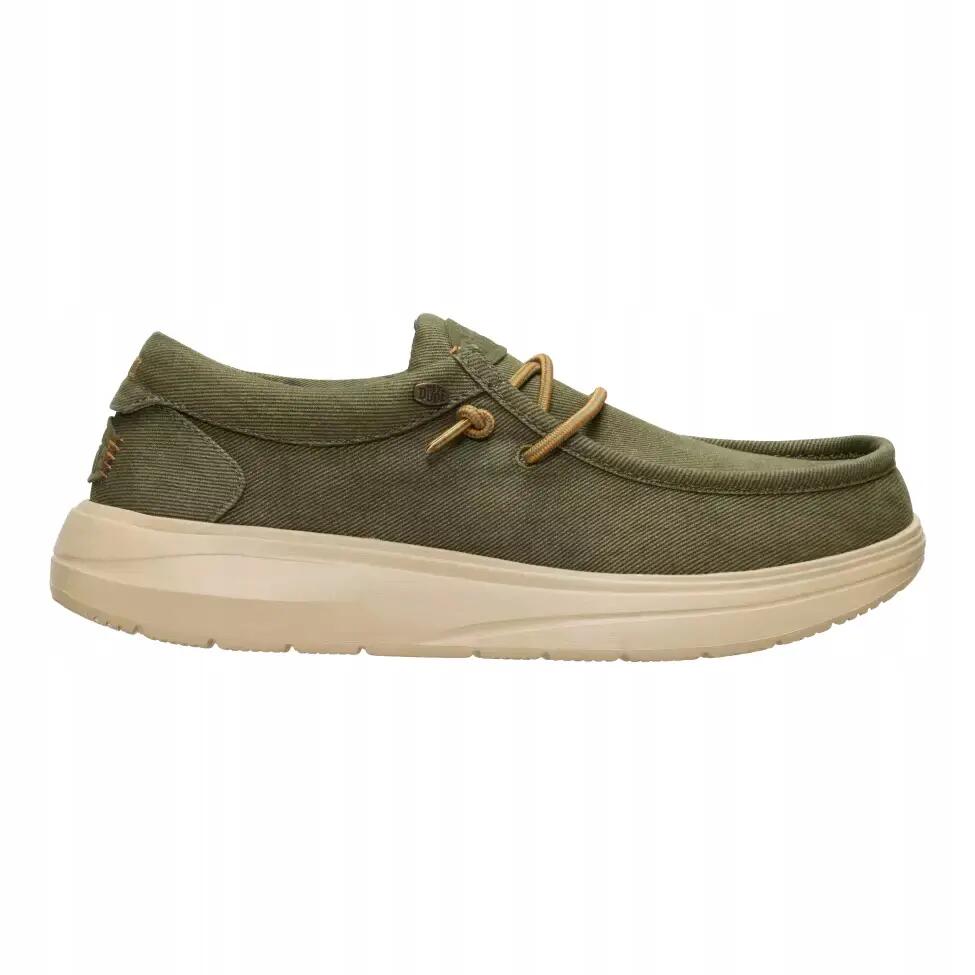 HeyDude Męskie Mokasyny Wally Comf Worn Twill 2/6