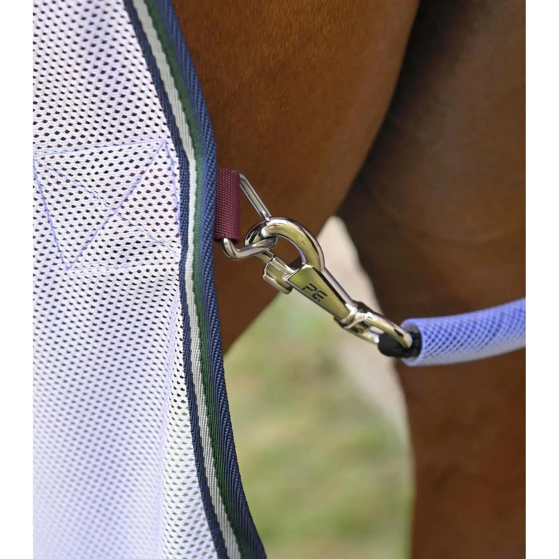Coperta anti-mosche per cavalli Premier Equine Combo Bug Buster 5/6