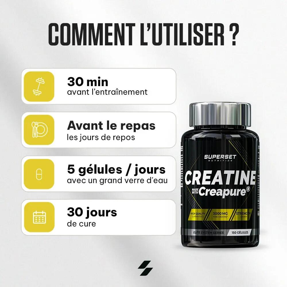Creatina - Creatina Monoidrato Creapure® (150 Capsule) 3/5
