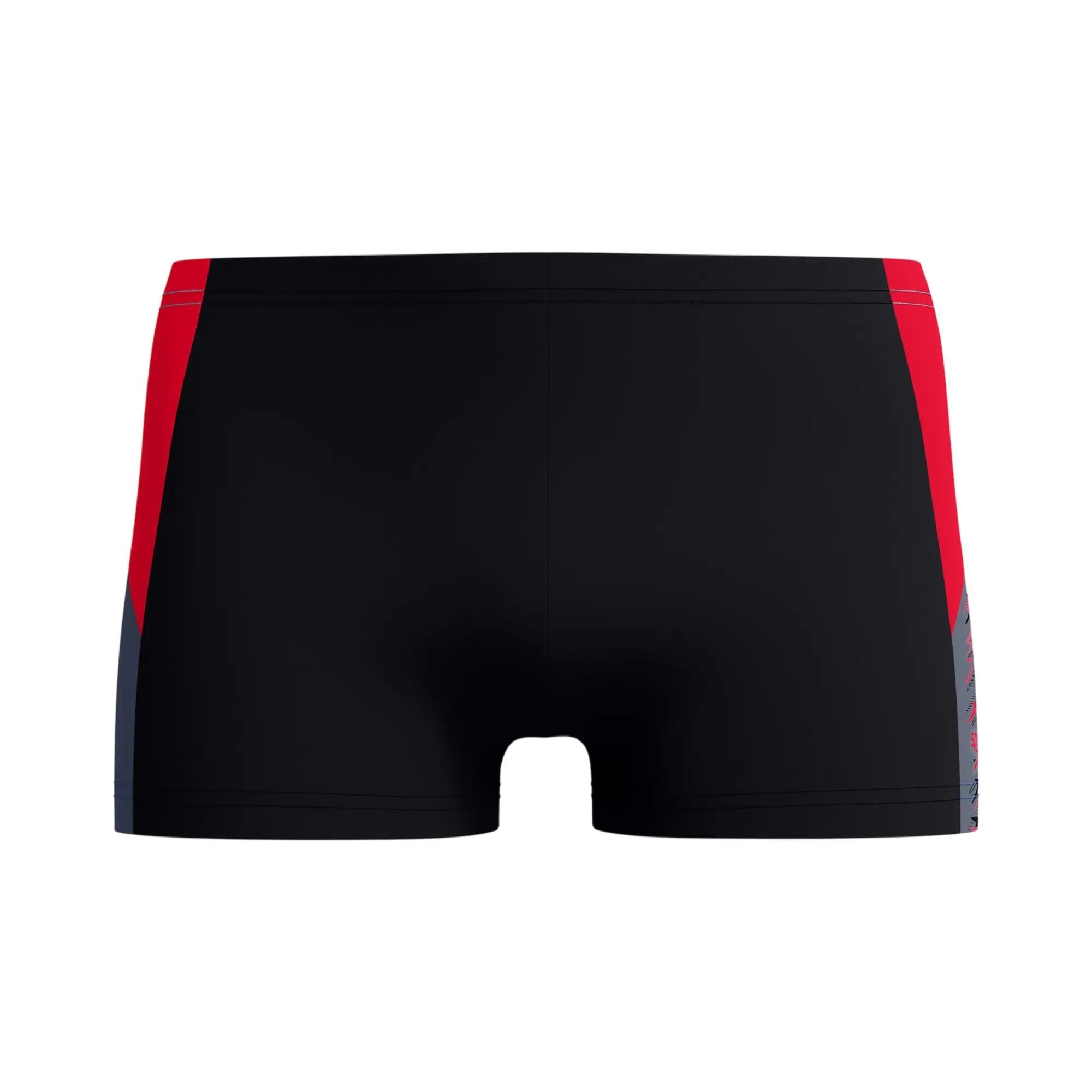 "Dive" Badeshorts für Herren Schwarz 2/4