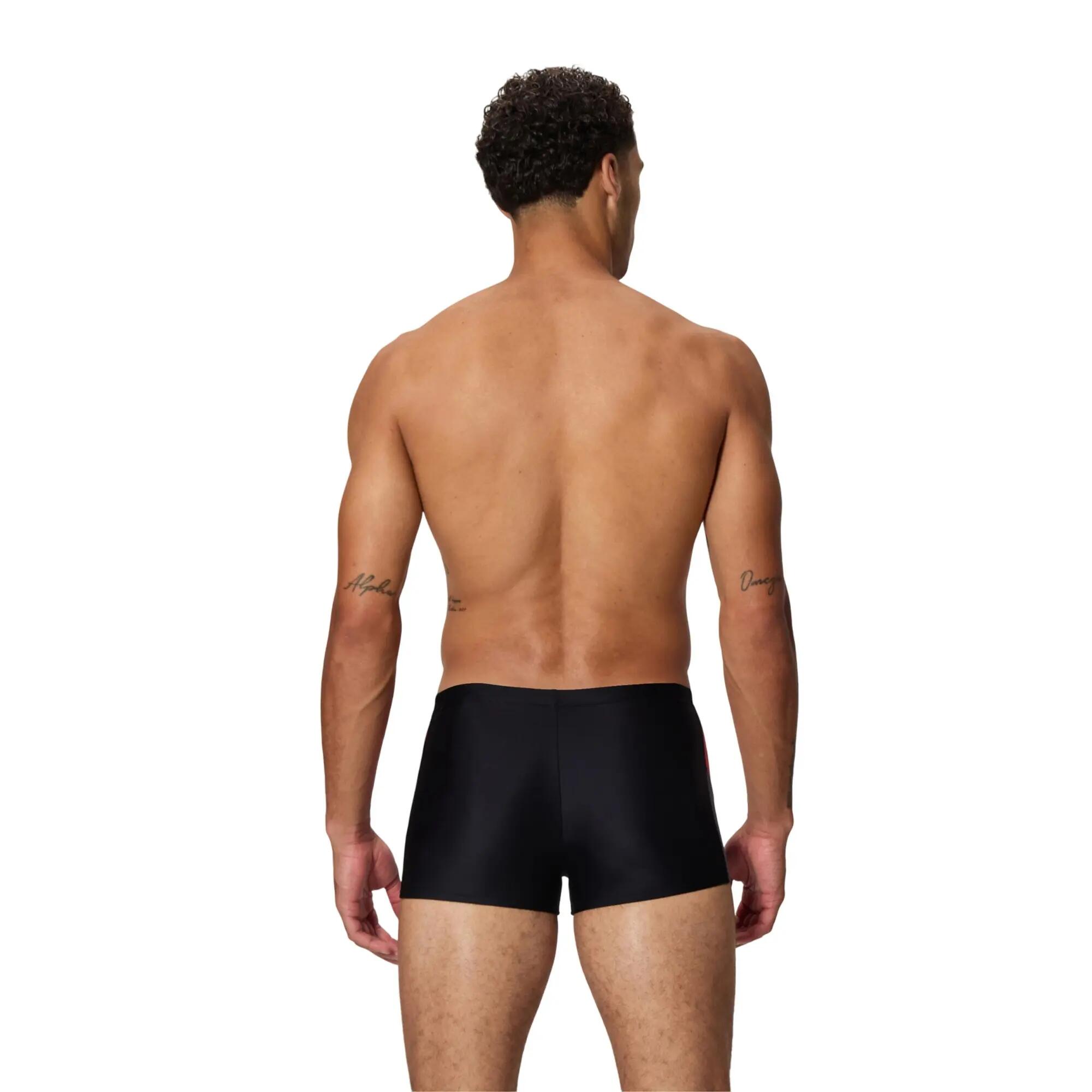 "Dive" Badeshorts für Herren Schwarz 4/4