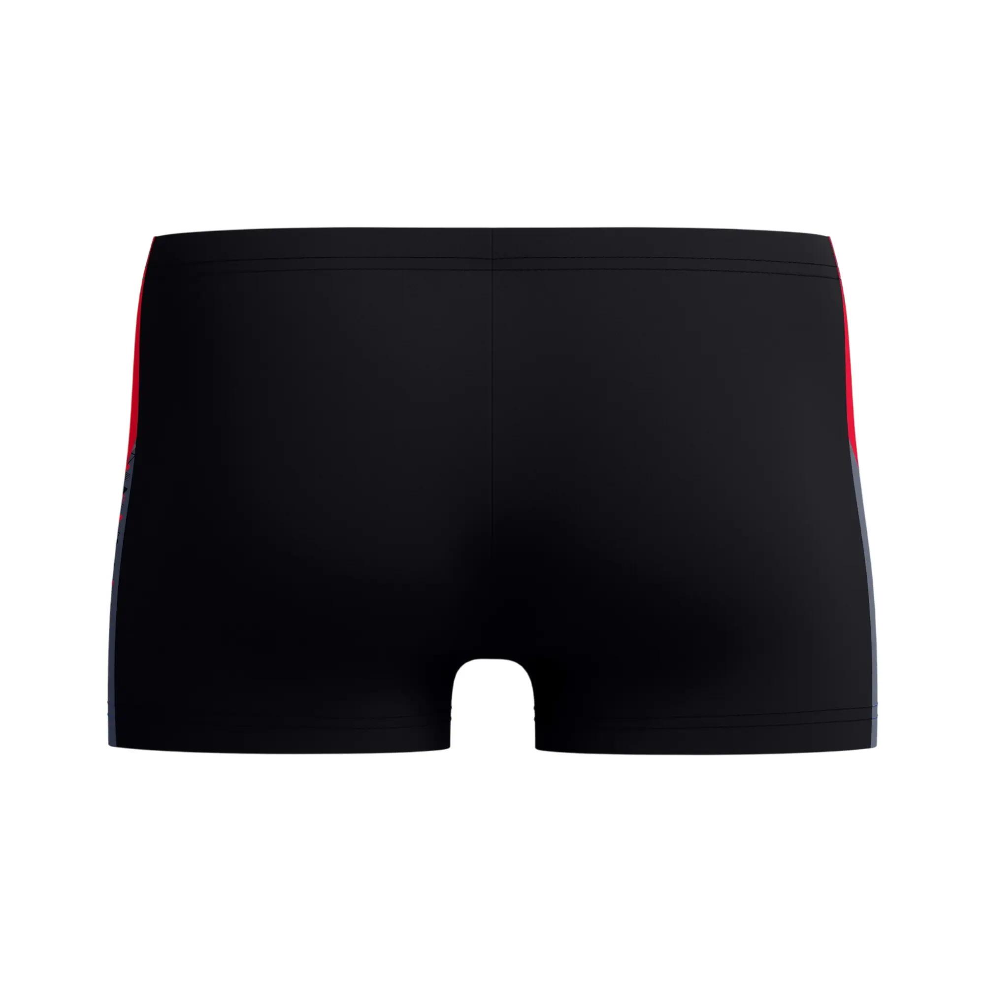 "Dive" Badeshorts für Herren Schwarz 3/4