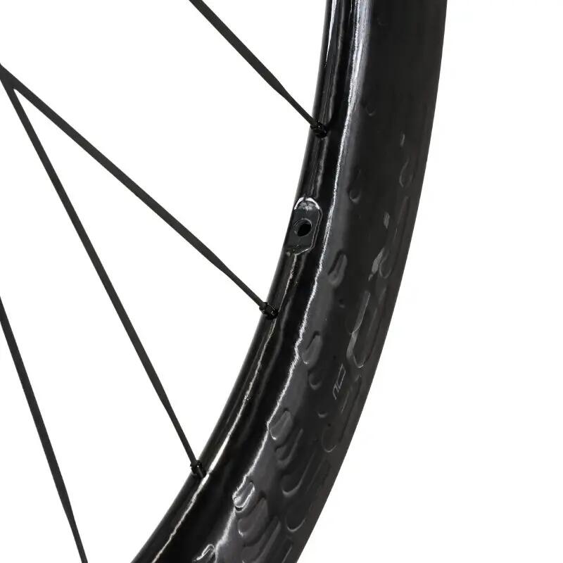 Coppia ruote bici da strada carbonio 48 mm aero PRO5 CSR disco, raggi carbonio 4/7