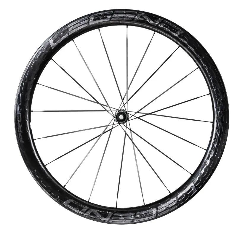 Coppia ruote bici da strada carbonio 48 mm aero PRO5 CSR disco, raggi carbonio 2/7