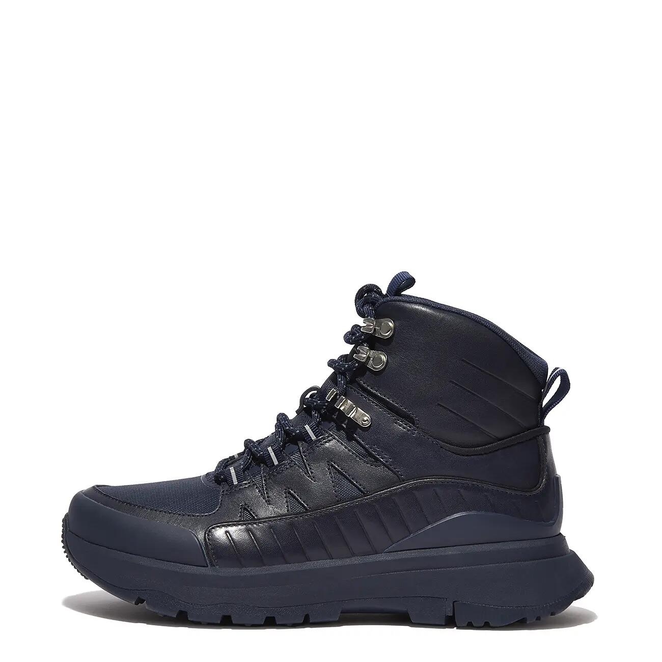 FitFlop Neo-D-Hyker Leather-Mix Outdoor Boots  NACHTBLAUW 36 3/7