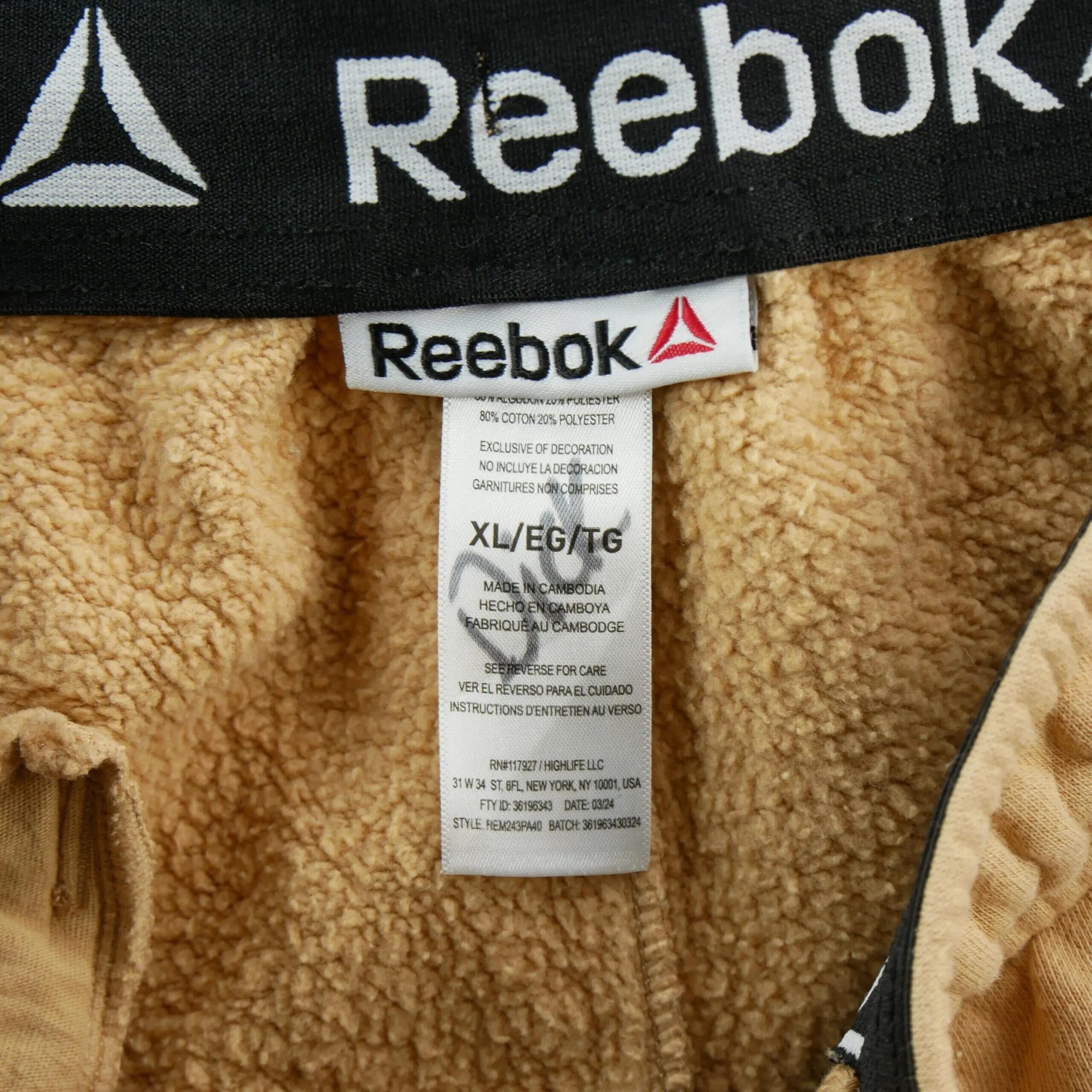 Second life - Spodnie dresowe męskie Fleece Jogger beżowe - Stan dobry 7/7