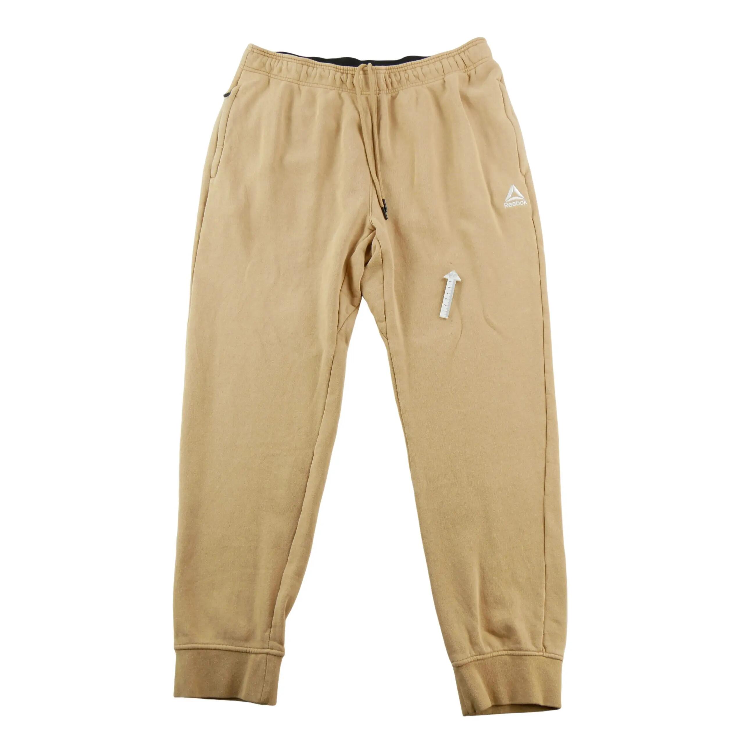 Second life - Spodnie dresowe męskie Fleece Jogger beżowe - Stan dobry 5/7