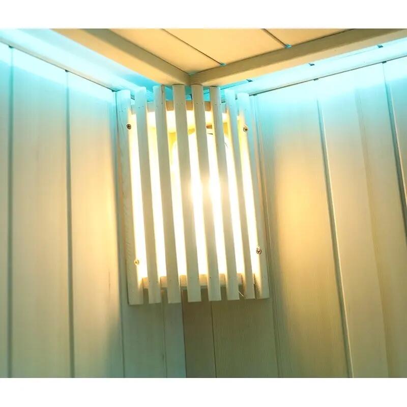 Sauna finlandais Nordica® Vapeur V56 (5 à 6 places) - 203 x 162 x H.200 7/7