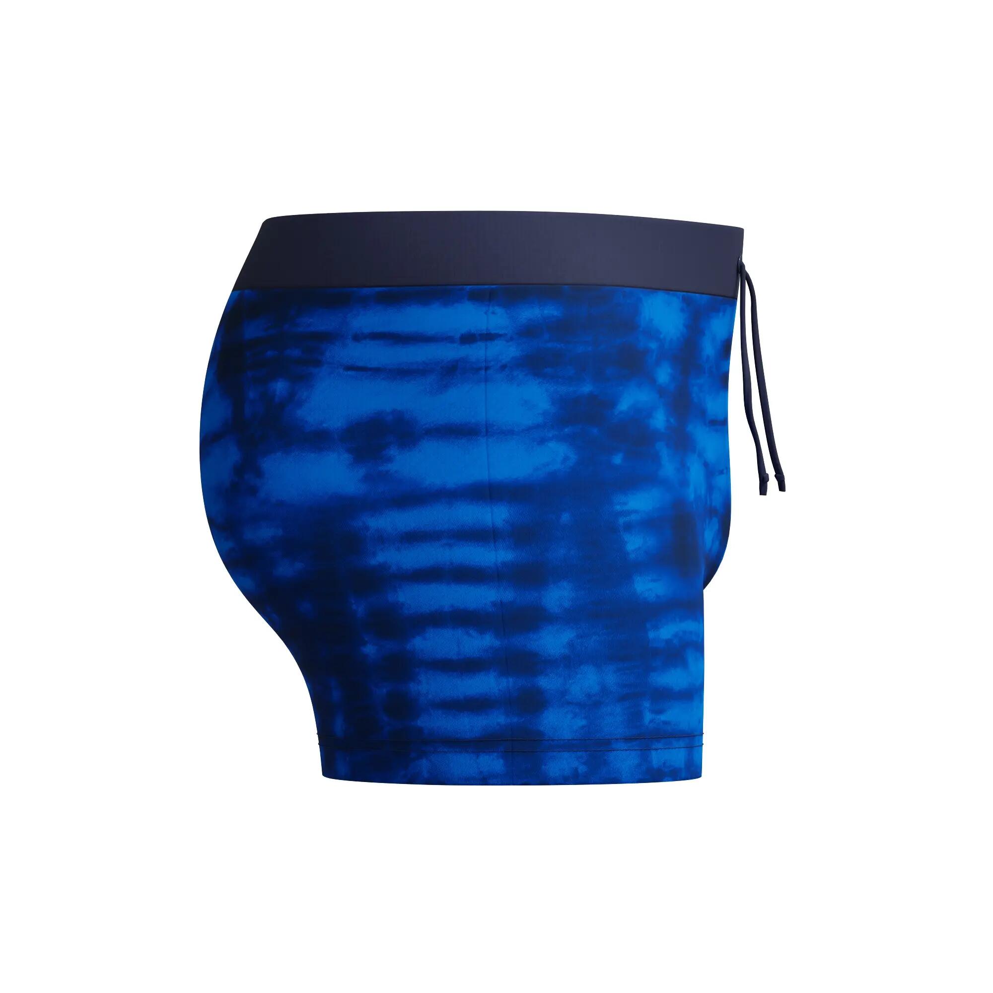 Short De Bain Motif/style Tiedye VALMILTON Homme (Bleu Foncé) 6/6