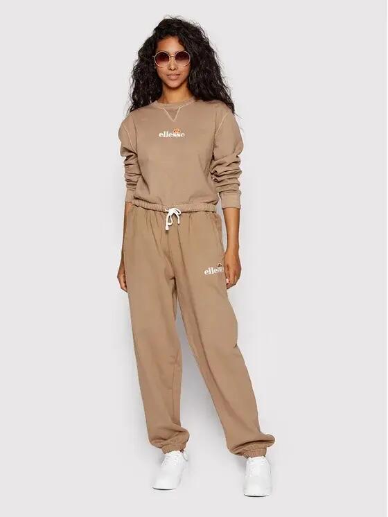 PANTALONI SPORTIVI DA DONNA ELLESSE FELPA MARRONI 3/6