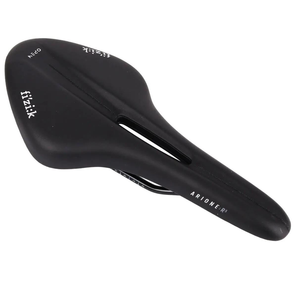 Sa bicicleta Fizik Arione R5 Open, anatomica, neagra, L
