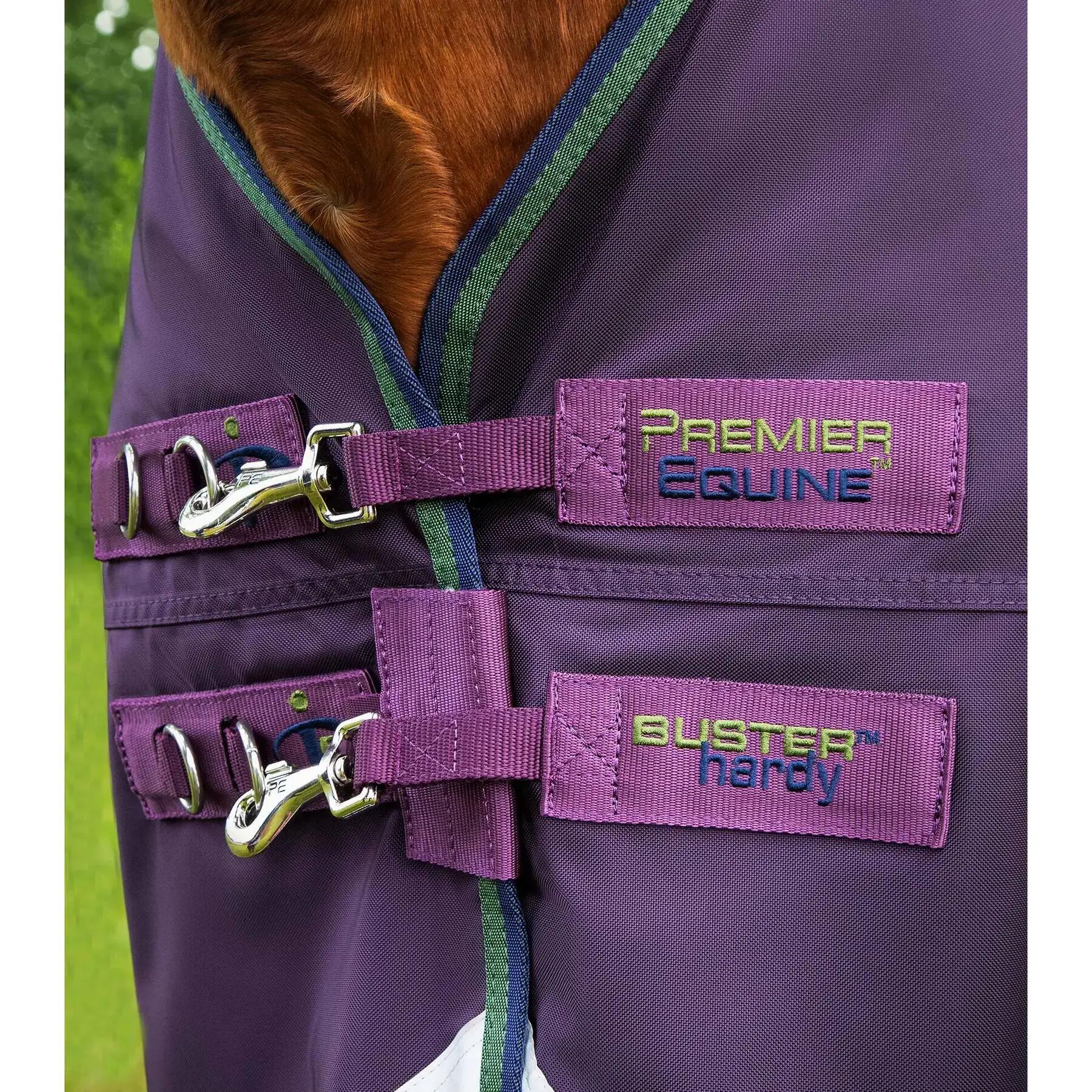 Outdoor-Decke für Pferde halber Hals Premier Equine Buster Hardy 100 g 3/5