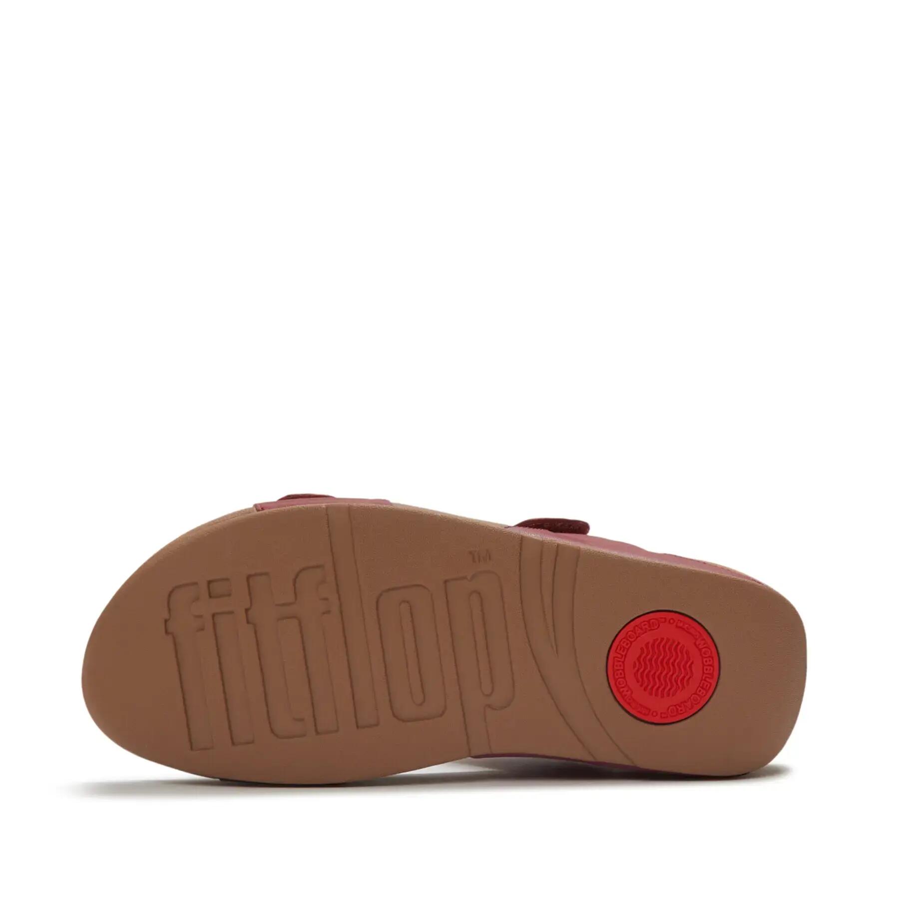 Sandales à bride arrière ajustables en cuir FitFlop Lulu 4/7