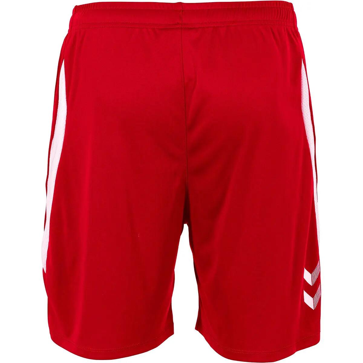 Shorts - Multisport - Heren - Boston - Ademend, Elastische taille - Rood/Wit 5/5