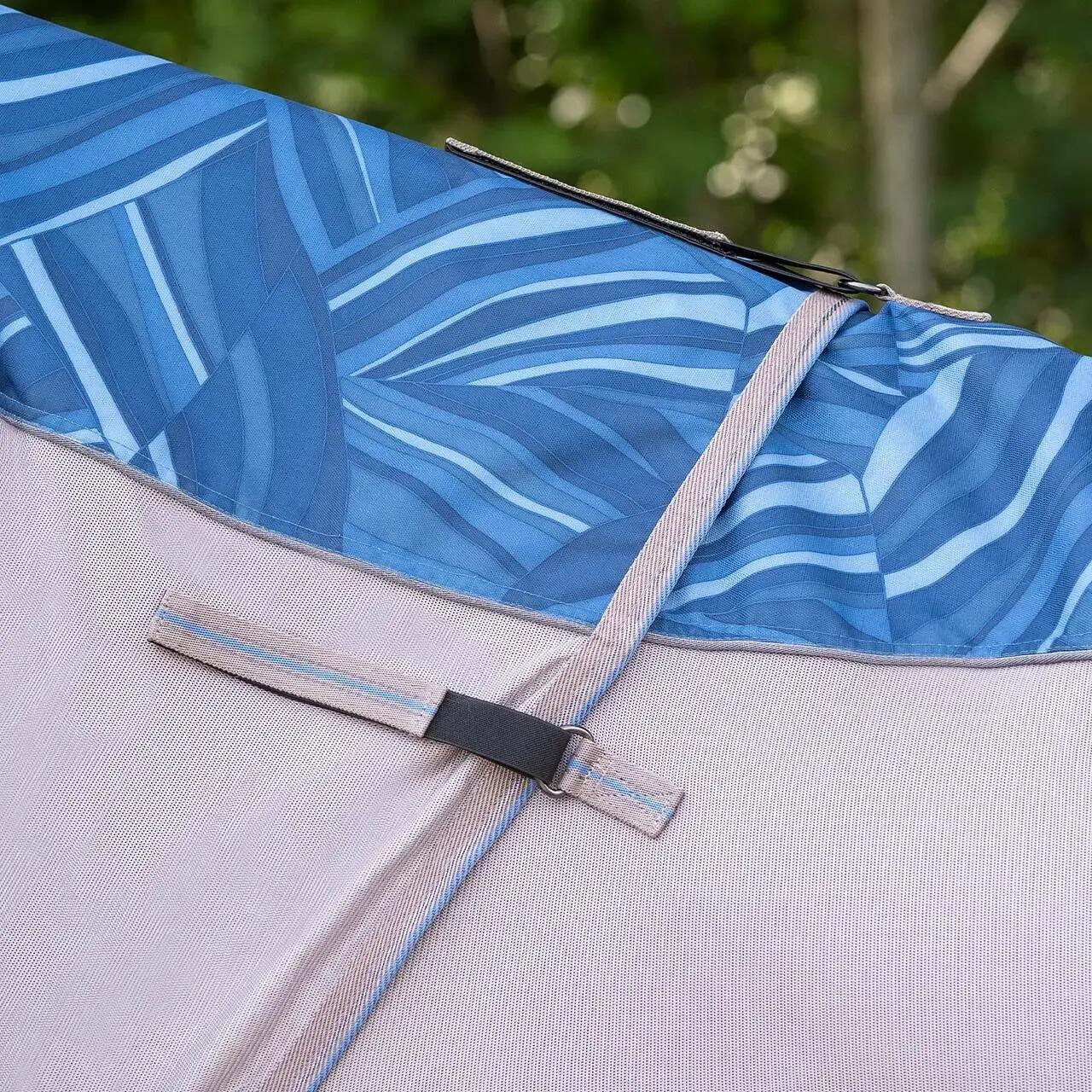 Camicia anti-insetti con colletto per cavallo QHP 3/3