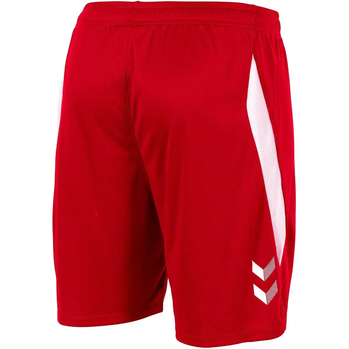 Shorts - Multisport - Heren - Boston - Ademend, Elastische taille - Rood/Wit 4/5