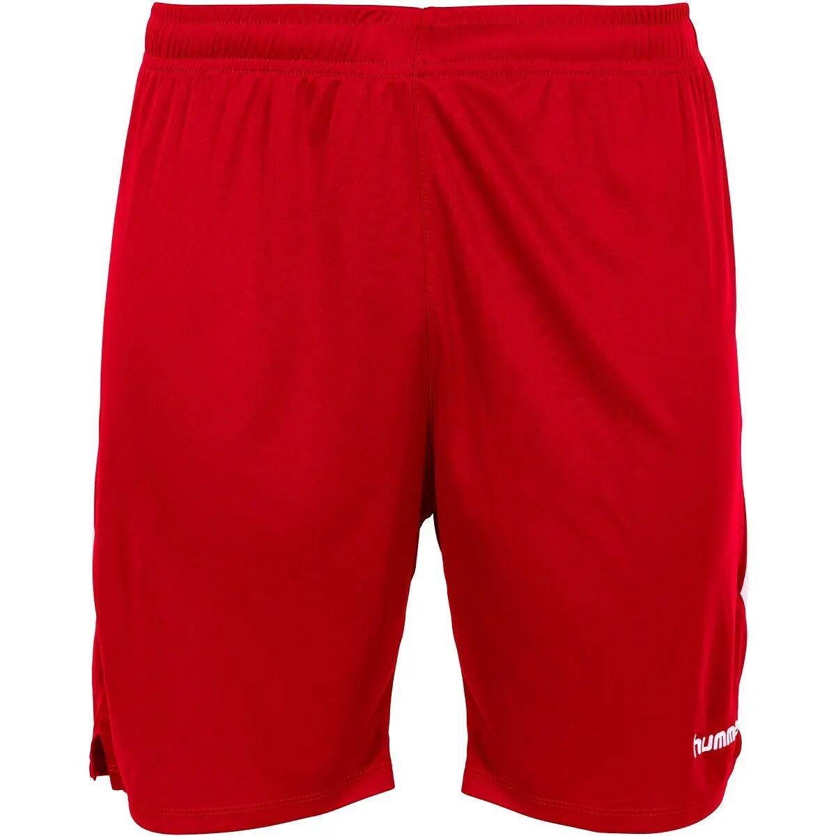 Shorts - Multisport - Heren - Boston - Ademend, Elastische taille - Rood/Wit 2/5