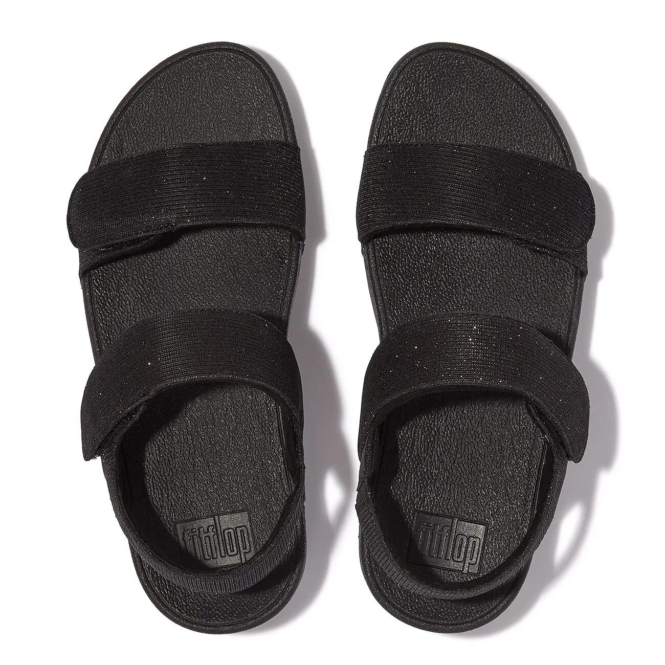 Sandales FitFlop Lulu Shimmerlux réglables arrière 5/7
