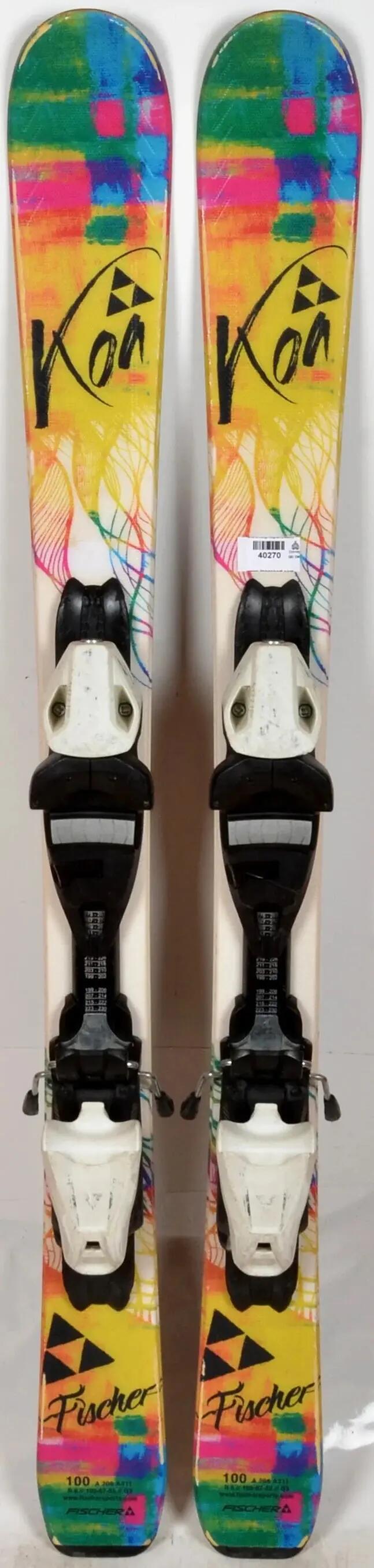 RECONDITIONNE - Skis junior Fischer KOA JR girl multi - BON 2/2