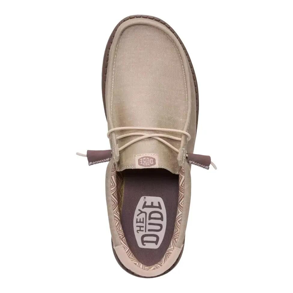 HeyDude Męskie Mokasyny Wally Stretch Canvas Block 6/6