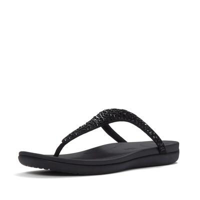 Vrouwenslippers fitflop solay mixed-crystal