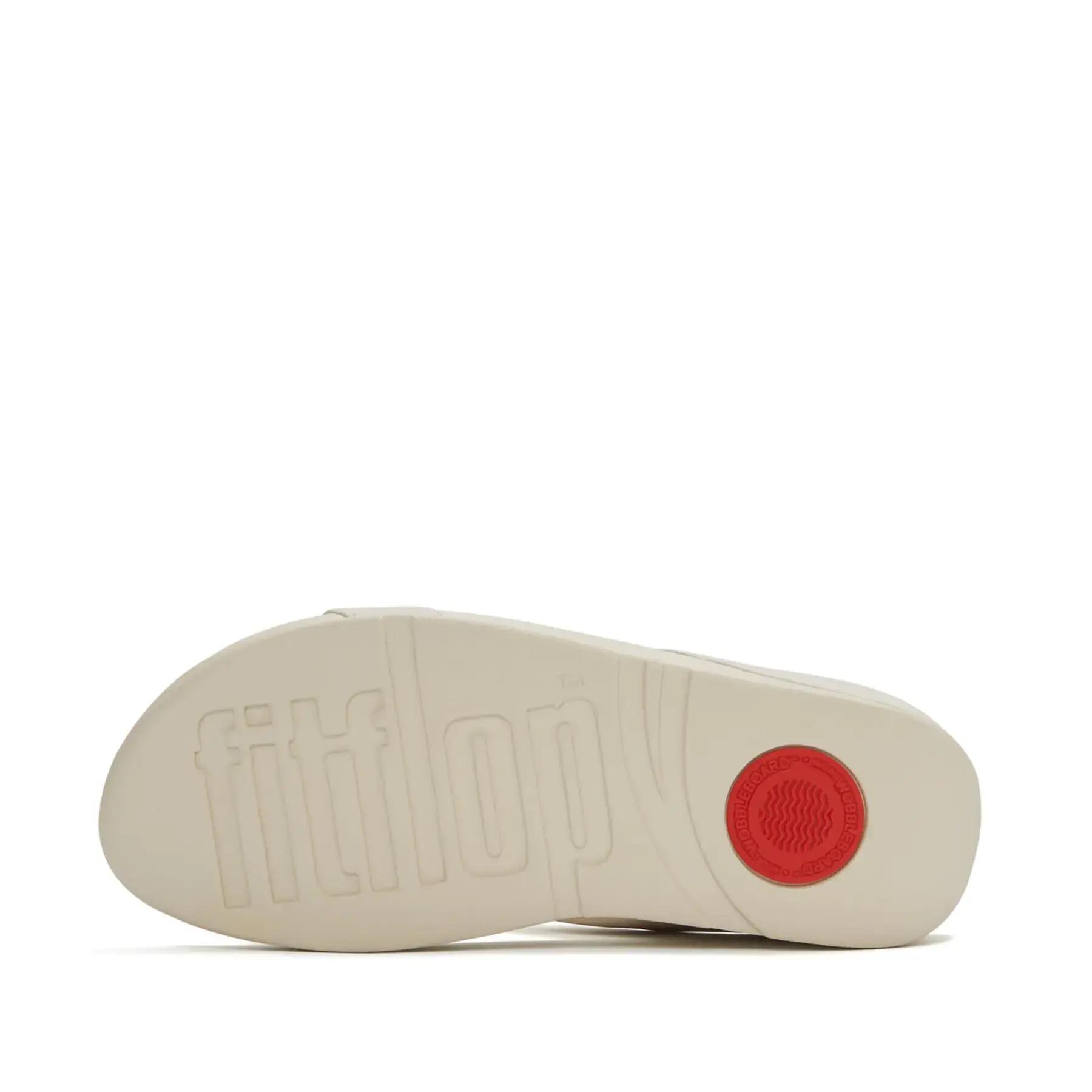 Muły damskie FitFlop Fino Marbled-Stone H-Bar 4/7