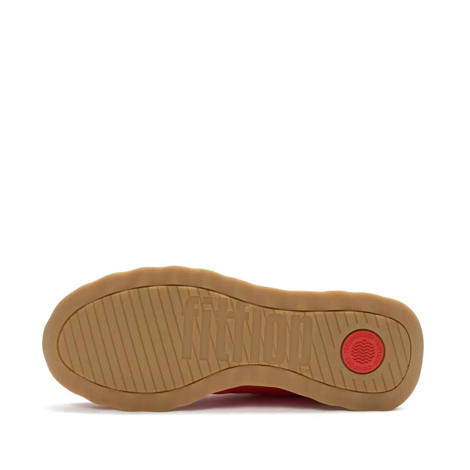 FitFlop Retro-Q FF Sneakers en tissu/suède 4/7