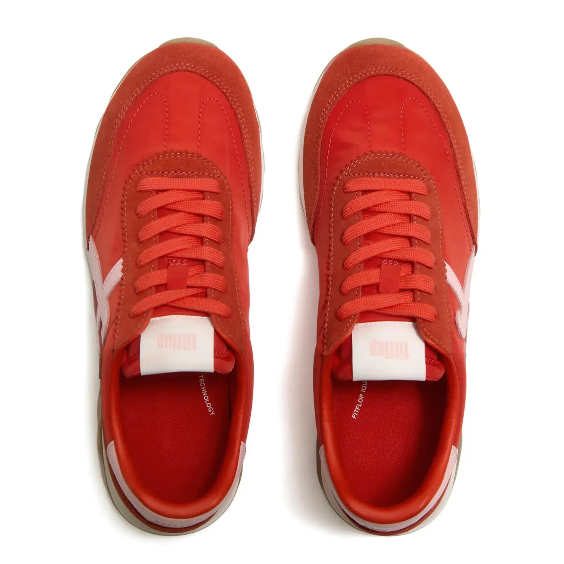 FitFlop Retro-Q FF Sneakers en tissu/suède 3/7
