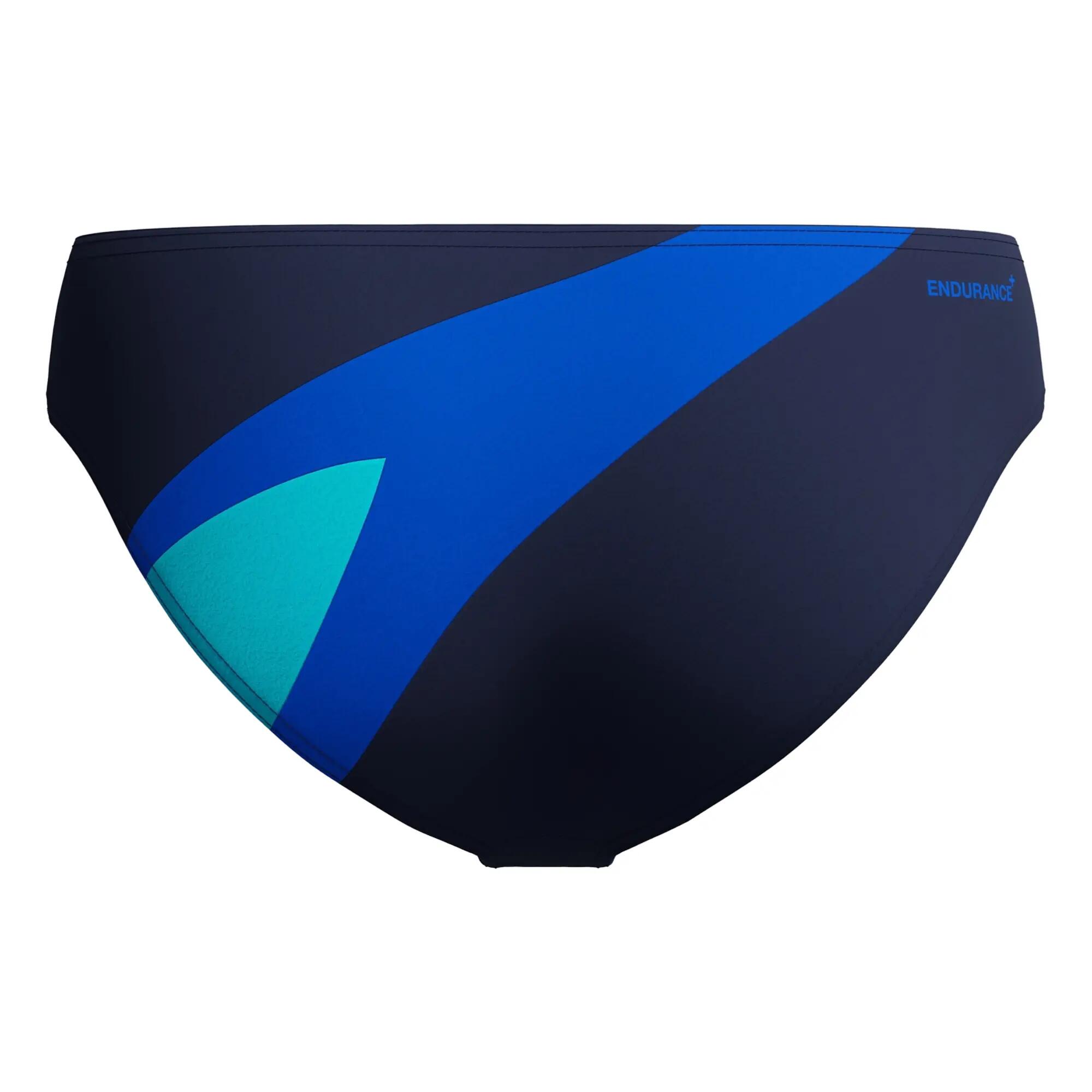 Slip De Bain Motif/style Imprimé À L'arrière HYPERBOOM Homme (Bleu Marine) 2/5
