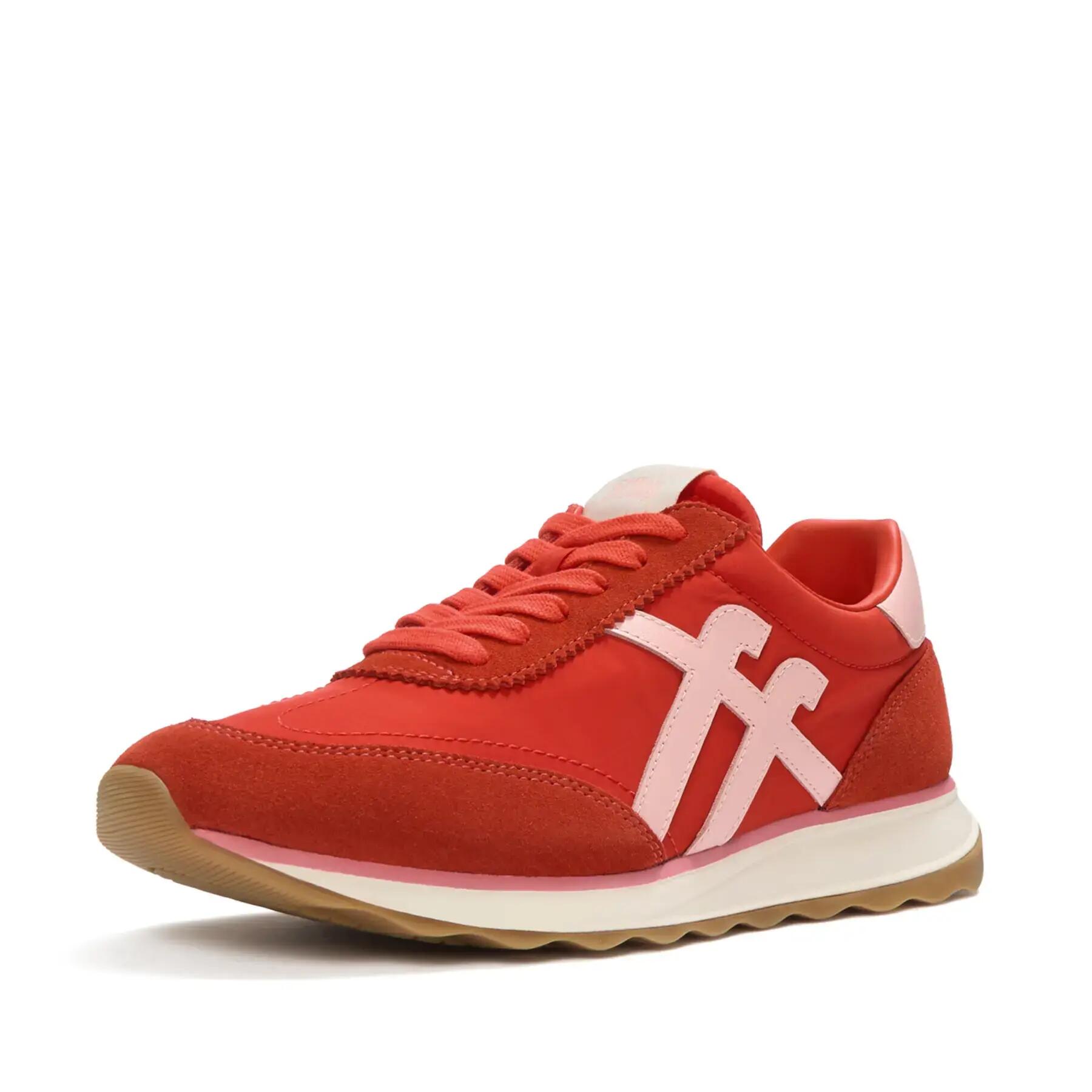 FitFlop Retro-Q FF Sneakers en tissu/suède 2/7