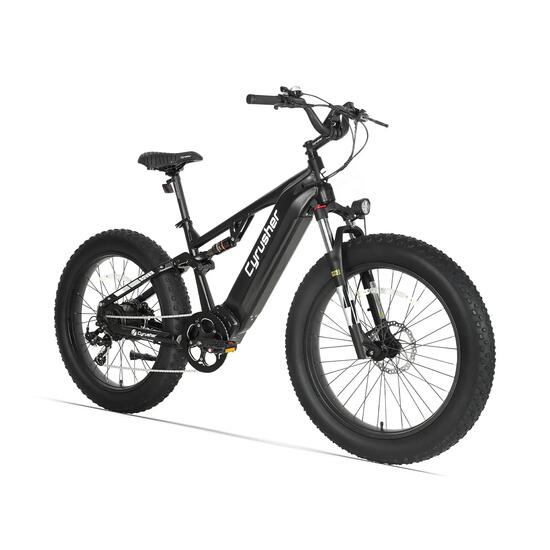 Vélo électrique tout-terrain Rover tout suspendu batterie 52V 15.6Ah 95Nm