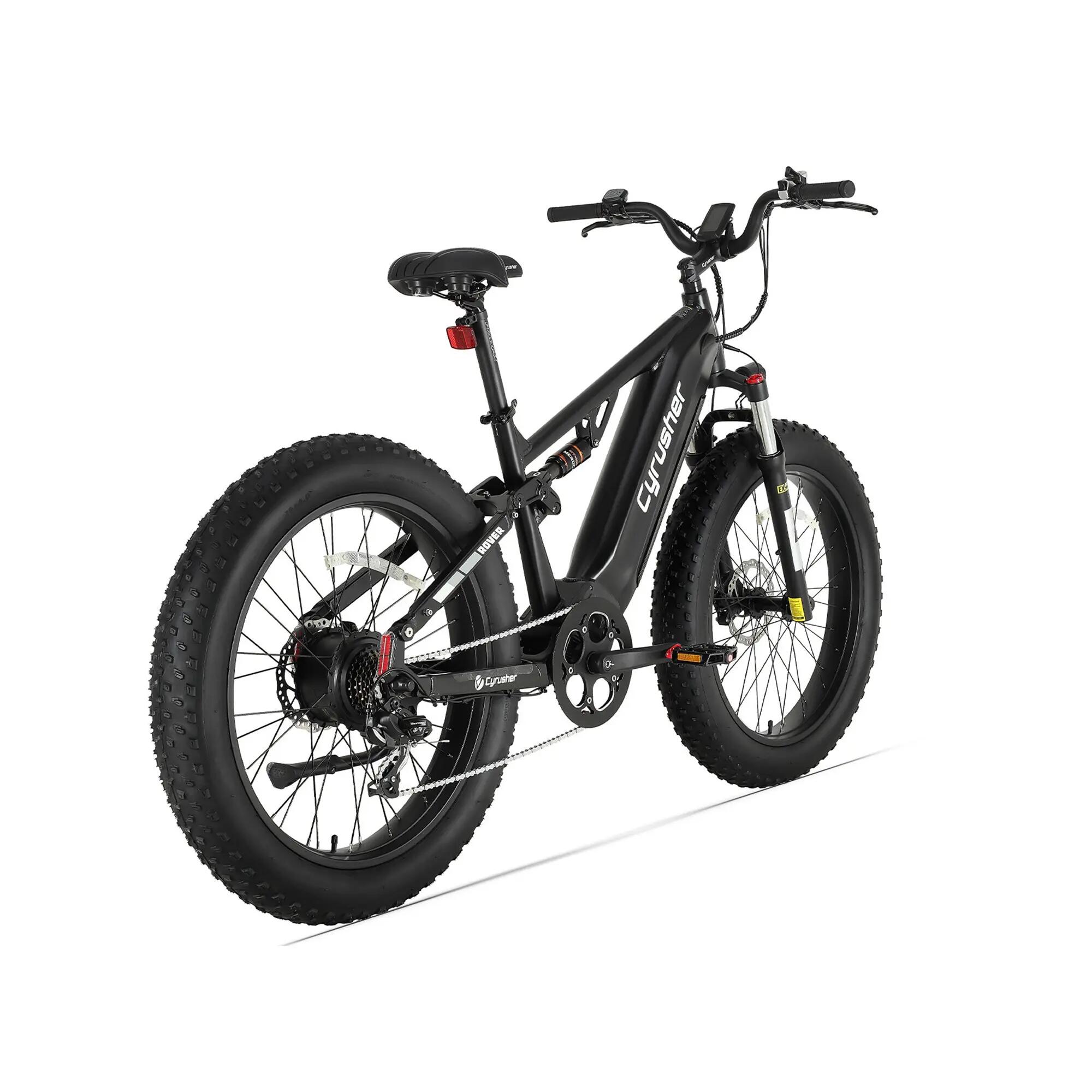 Bicicletta elettrica fuoristrada Rover biammortizzata batteria 52V 15.6Ah 95Nm 3/9